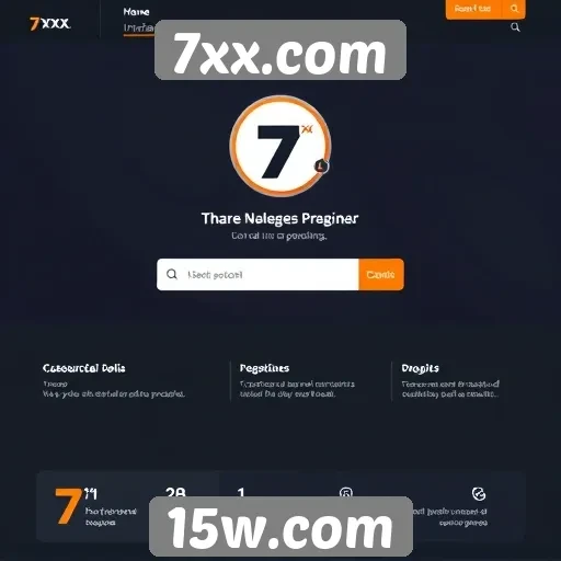 Análise da interface do usuário no 7xx.com